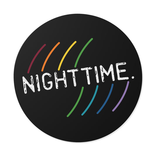 Colorful Nighttime Vinyl Stickers for Personalization & Decor