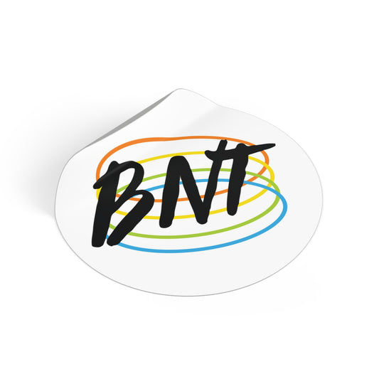 Colorful Round Vinyl Stickers for Personalization, Laptop Decor, Journaling, Gift Giving, Party Favors
