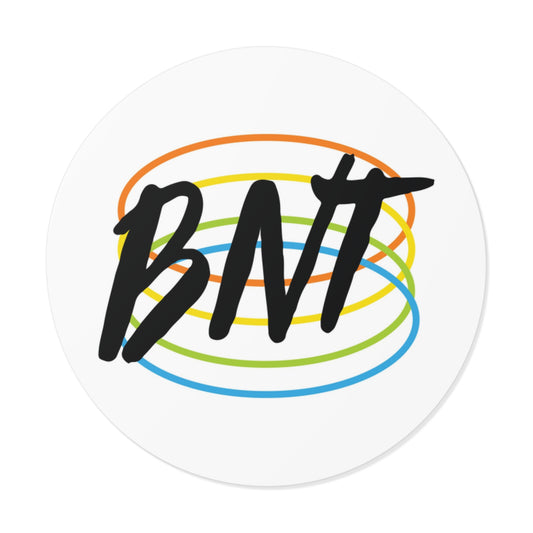 Colorful Round Vinyl Stickers for Personalization, Laptop Decor, Journaling, Gift Giving, Party Favors